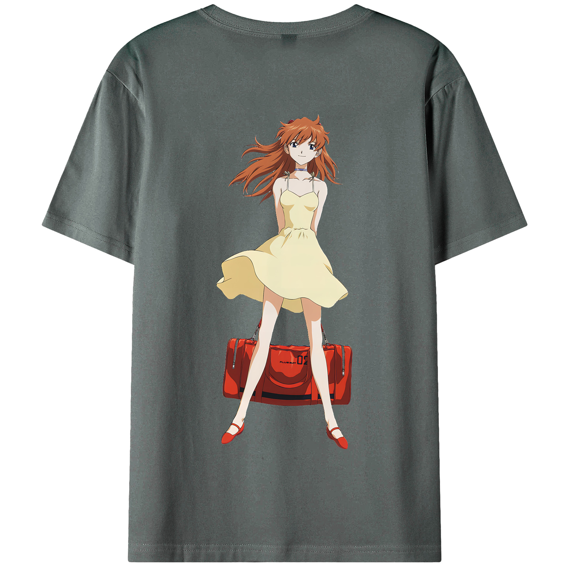 （画像用） EVA 新世紀エヴァンゲリオン 綿100％半袖Tシャツ（背面プリント）